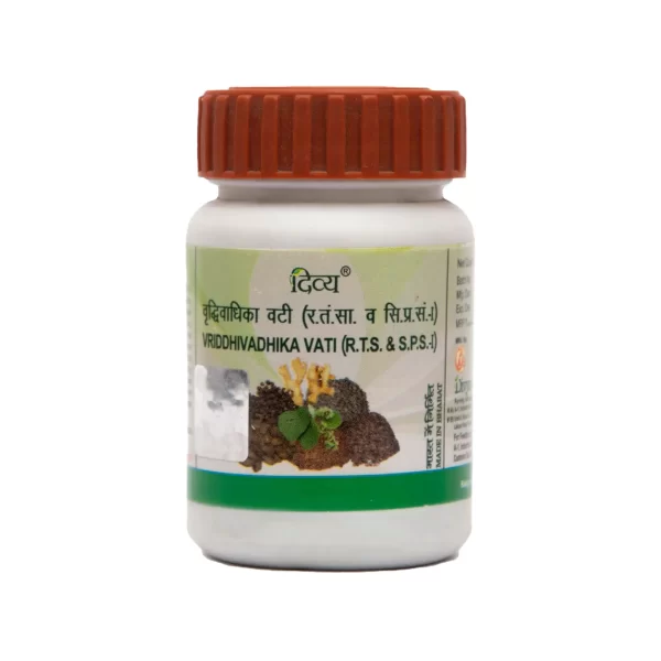 Divya Ayurvedic Vriddhivadhika Vati-80 Tablets