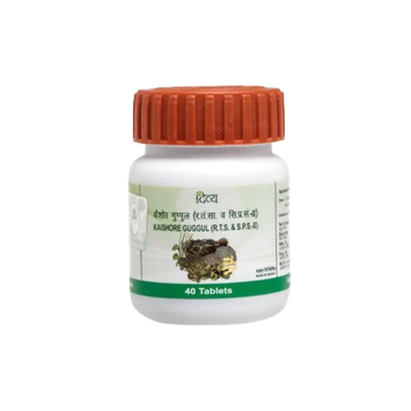 Divya Kaishore Guggul 40 Tablets