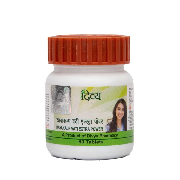 Divya Kayakalp Vati Extra Power 80 Tablets