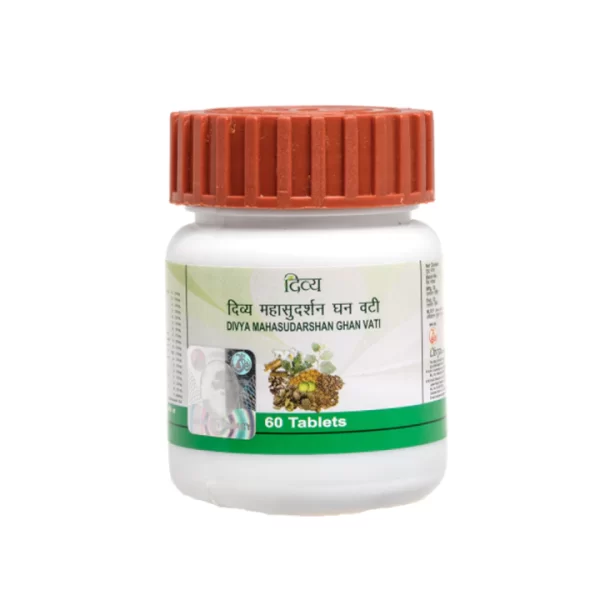 Divya Mahasudarshan Ghanvati 60 Tablets