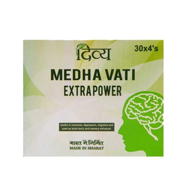 Divya Medha Vati Extra Power 120 Tablets