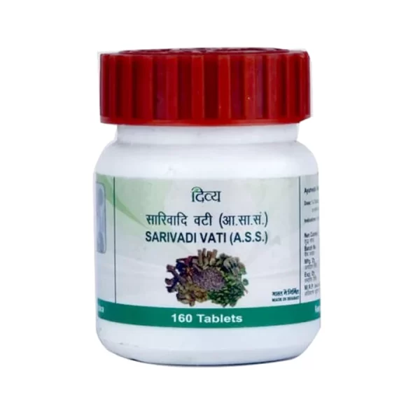 Divya Sarivadi Vati - 160 Tablets