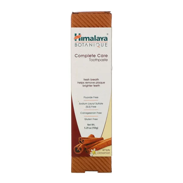 Himalaya Botanique Complete Care Toothpaste Simply Cinnamon - 5.29oz
