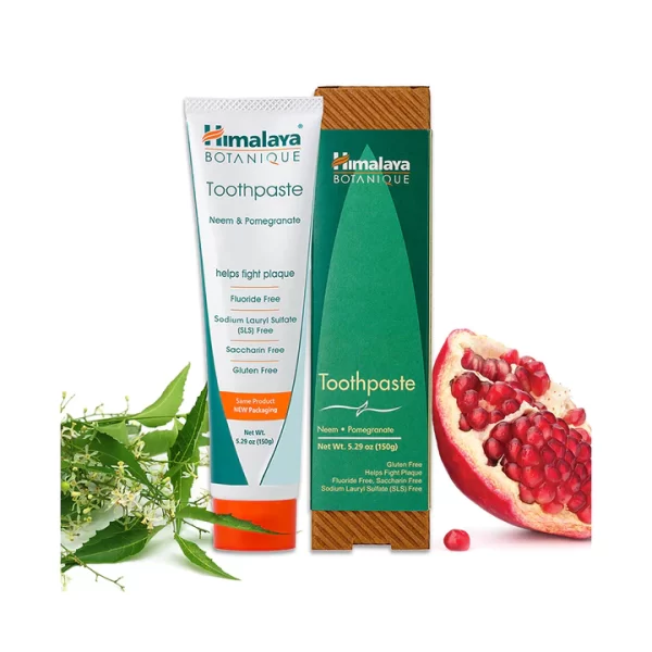 Himalaya Botanique Neem & Pomegranate Toothpaste - 5.29oz