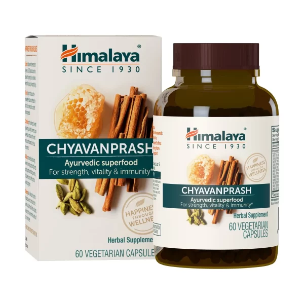 Himalaya Chyavanprash (500mg, 60 Capsules)