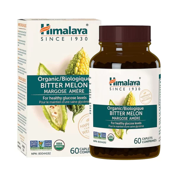 Himalaya Organic Bitter Melon (660mg, 60 Caplets)