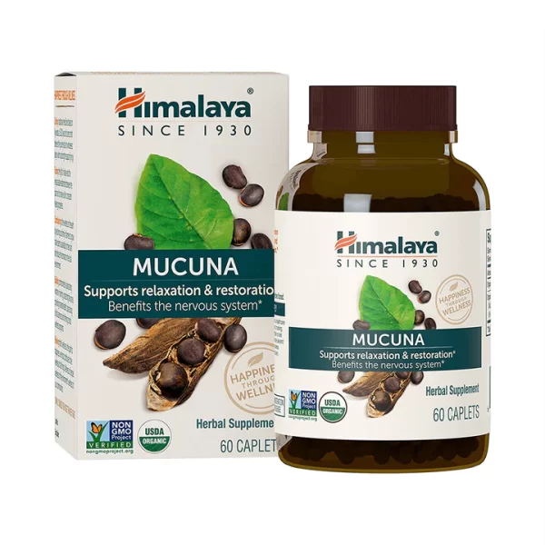 Himalaya Organic Mucuna - (60 Caplets)