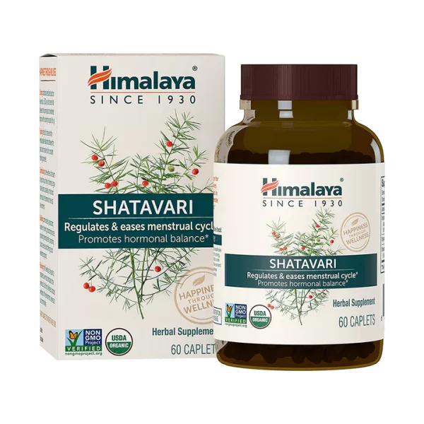 Himalaya Organic Shatavari (1,300mg, 60 Caplets)