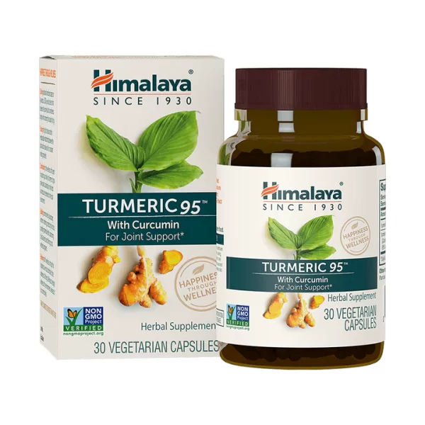 Himalaya Turmeric 95 with Curcumin (60 Capsules)