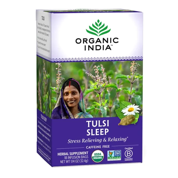 Organic India Tulsi Sleep Herbal Tea