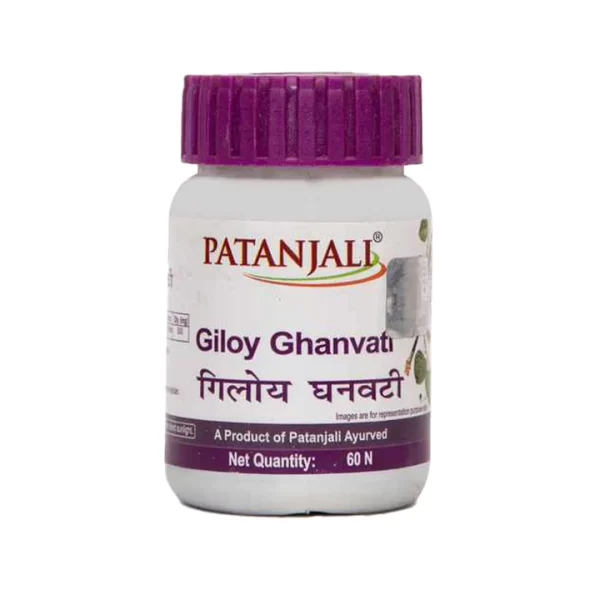 Patanjali Giloy Ghan Vati - 60 Tablets