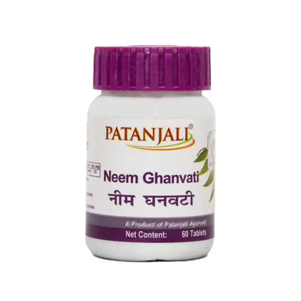 Patanjali Neem Ghanvati 60 Tablets