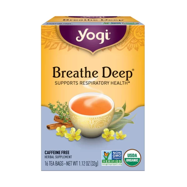 Yogi Breathe Deep Tea - 16 Tea Bags