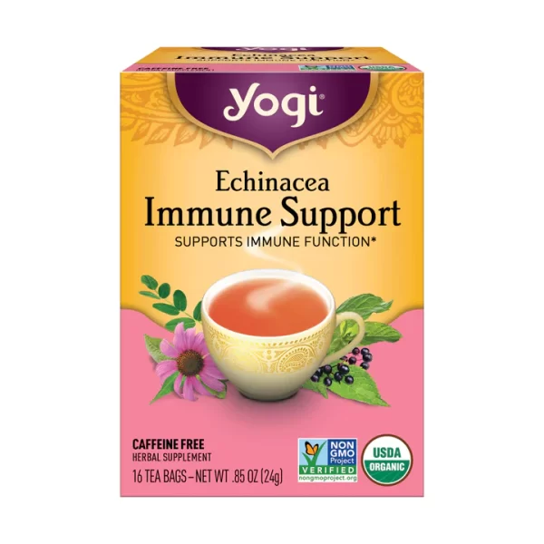 Yogi Echinacea Immune Support Tea - 16 Tea Bags