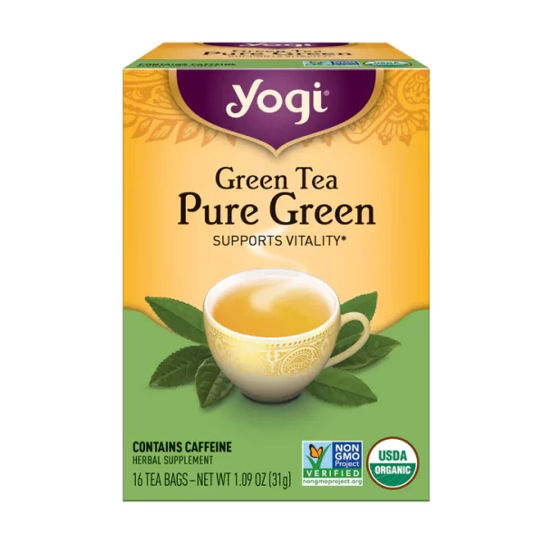 Yogi Green Tea Pure Green - 16 Tea Bags