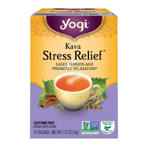 Yogi Kava Stress Relief Tea - 16 Tea Bags