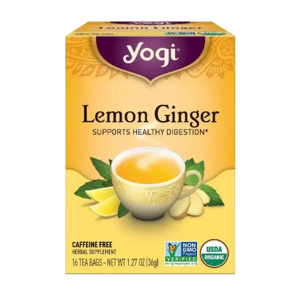 Yogi Lemon Ginger Tea - 16 Tea Bags