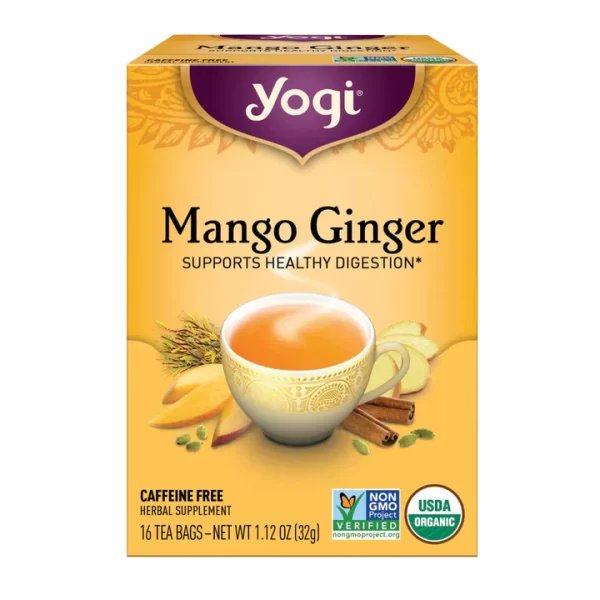 Yogi Mango Ginger Tea - 16 Tea Bags