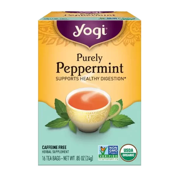 Yogi Purely Peppermint Tea - 16 Tea Bags