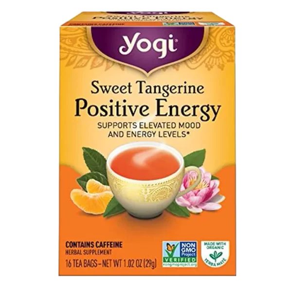 Yogi Sweet Tangerine Positive Energy Tea - 16 Tea Bags