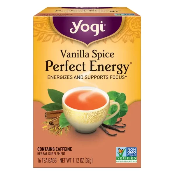Yogi Vanilla Spice Perfect Energy Tea - 16 Tea Bags